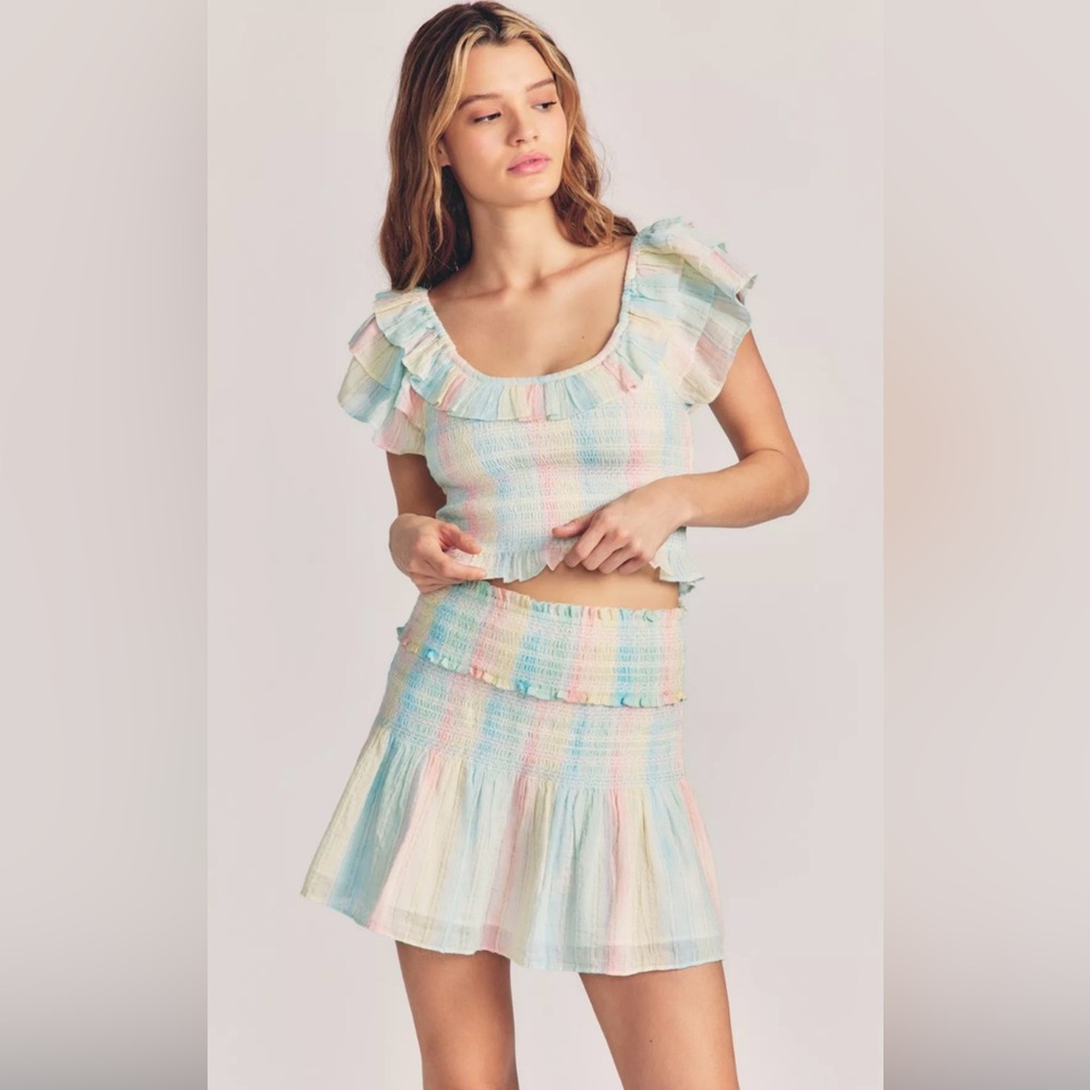 LoveShackFancy Camila Skirt & Top
